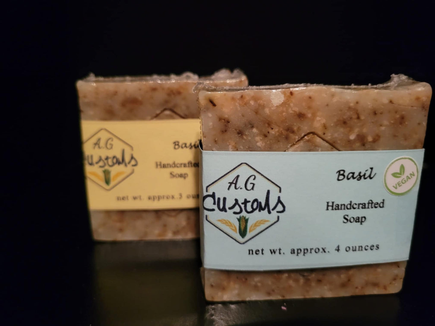 Basil Vegan Handcrafted Soap