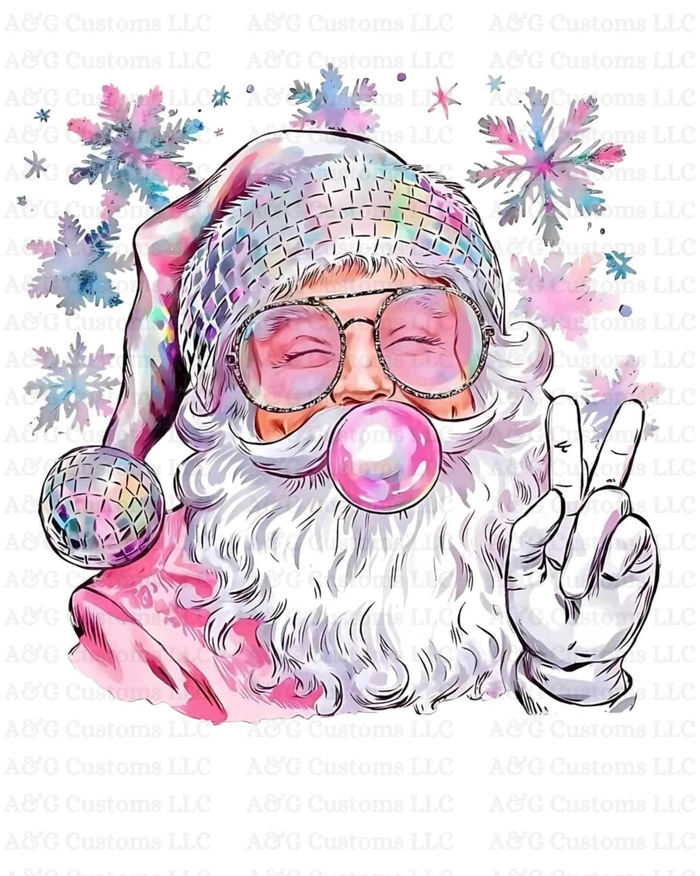 Bubblegum Santa