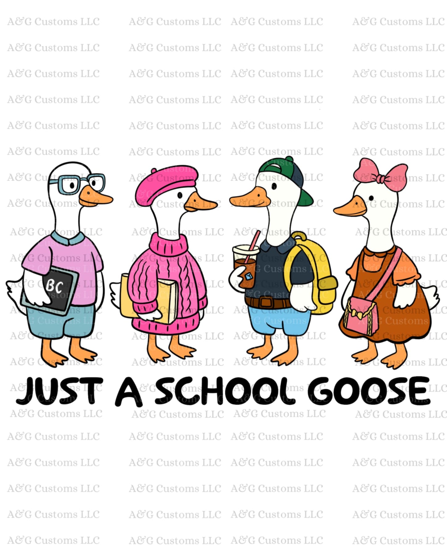 Just A School Goose