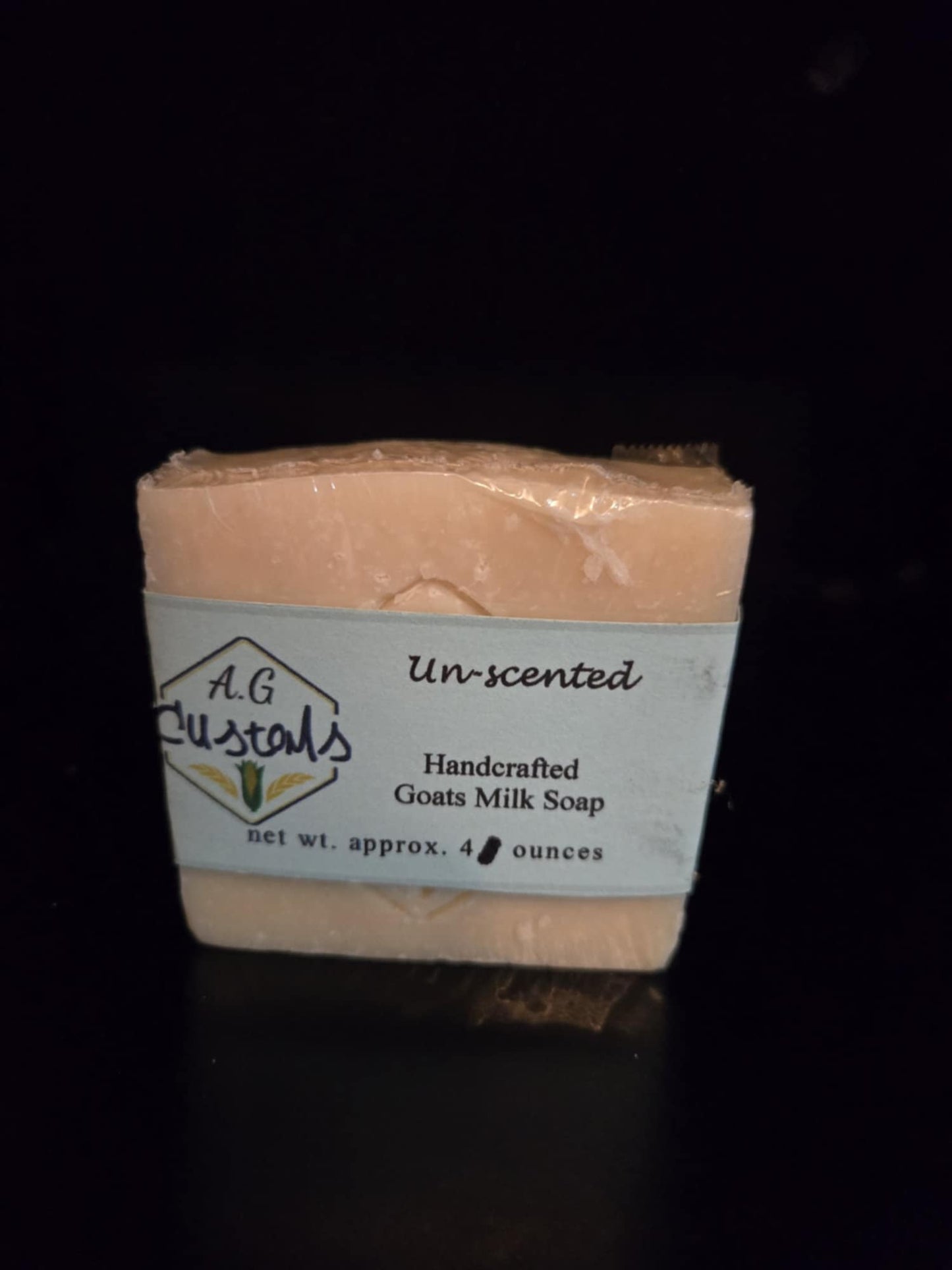 Unscented Handcrafted Soap (Goats Milk Option Available)