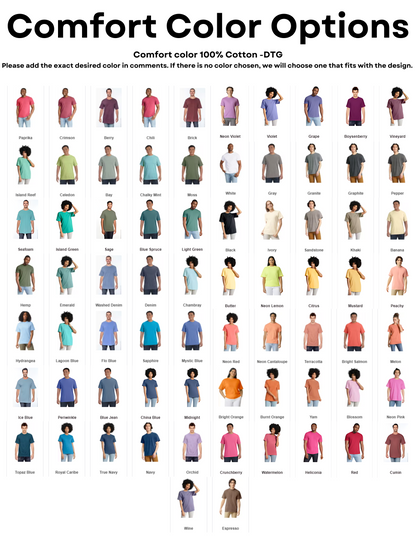 Short Sleeve T-Shirts (Comfort Colors)
