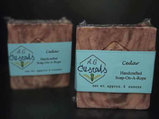Cedar Handcrafted soap