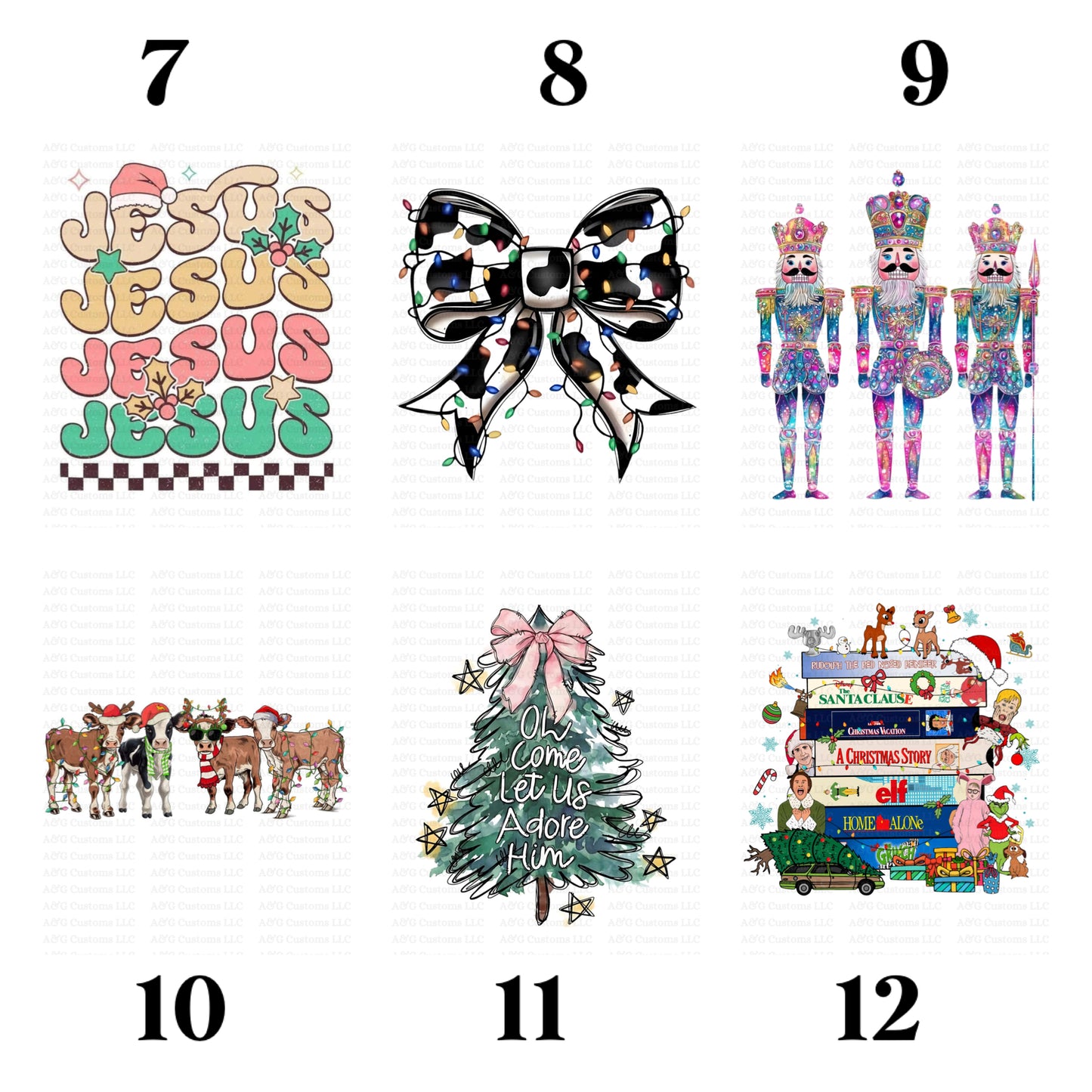 Christmas Tee Designs