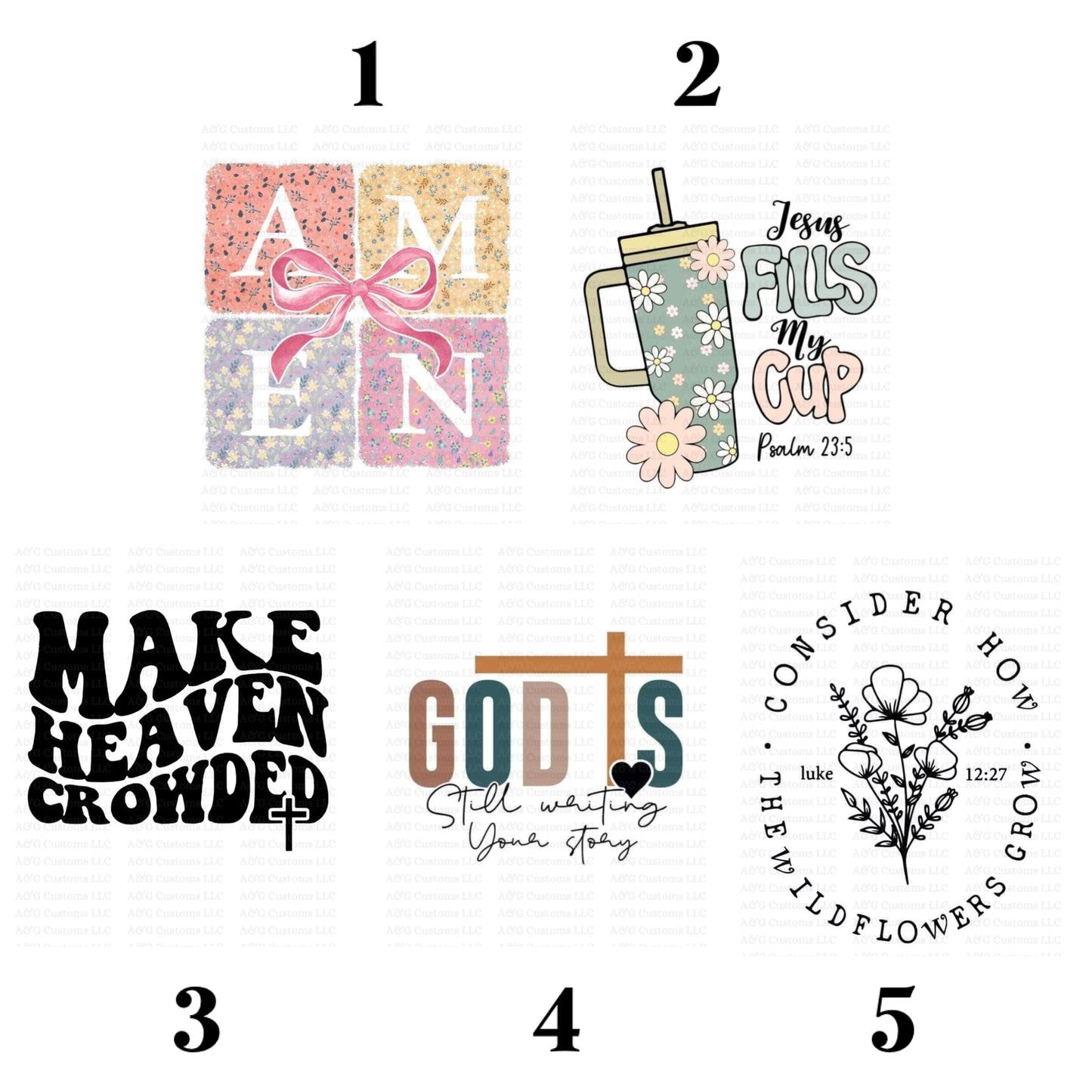 Religious Tee Designs