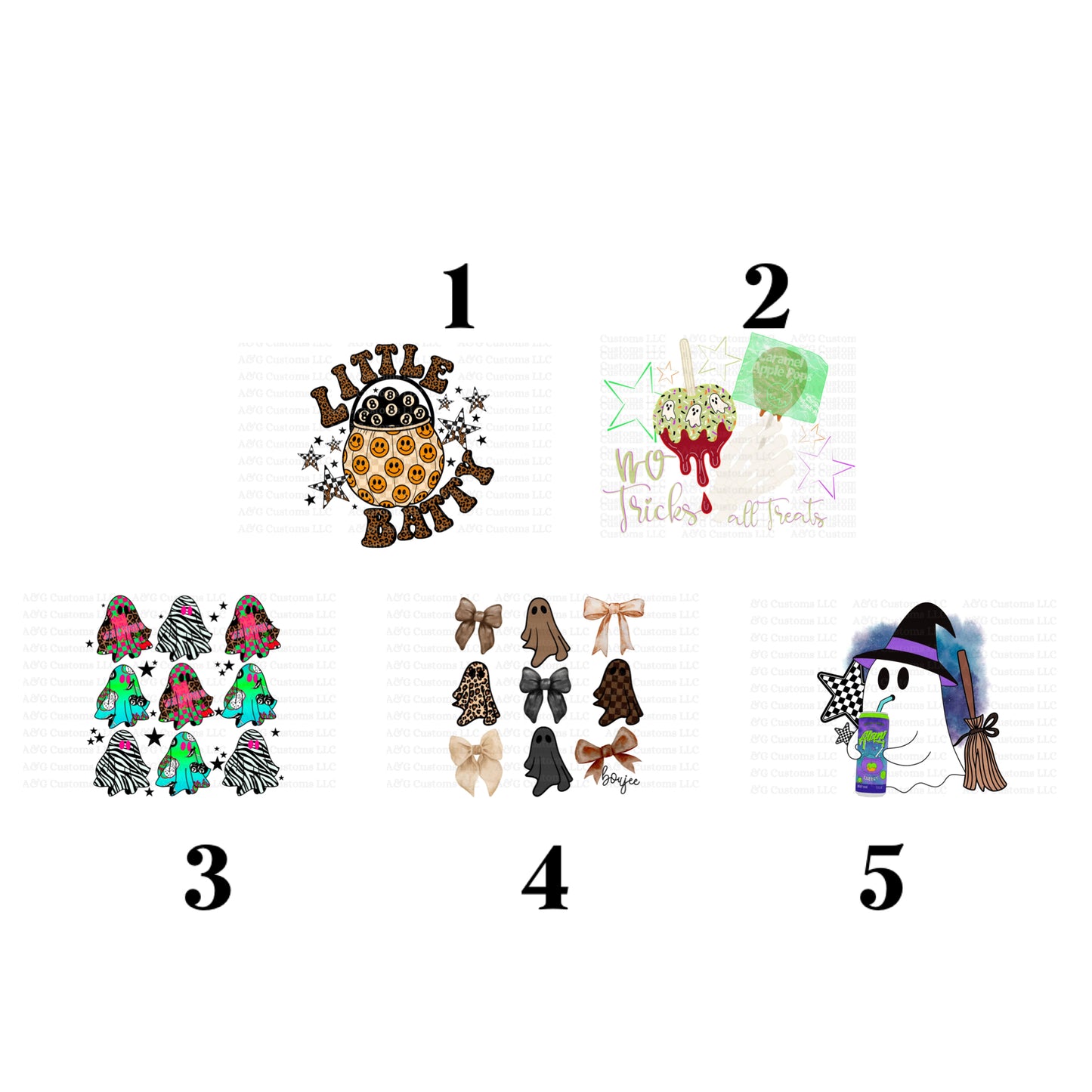 Halloween/Fall Tee Designs