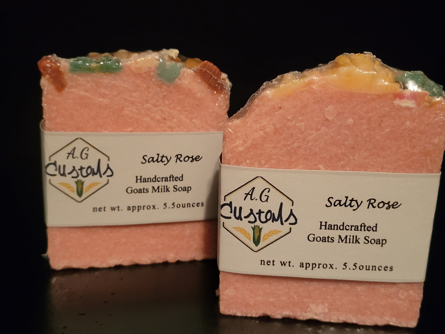 Handmade Salty Rose Goats Milk Soap