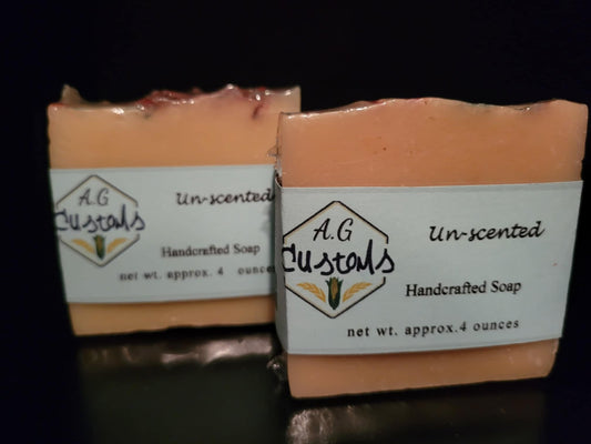 Unscented Handcrafted Soap (Goats Milk Option Available)