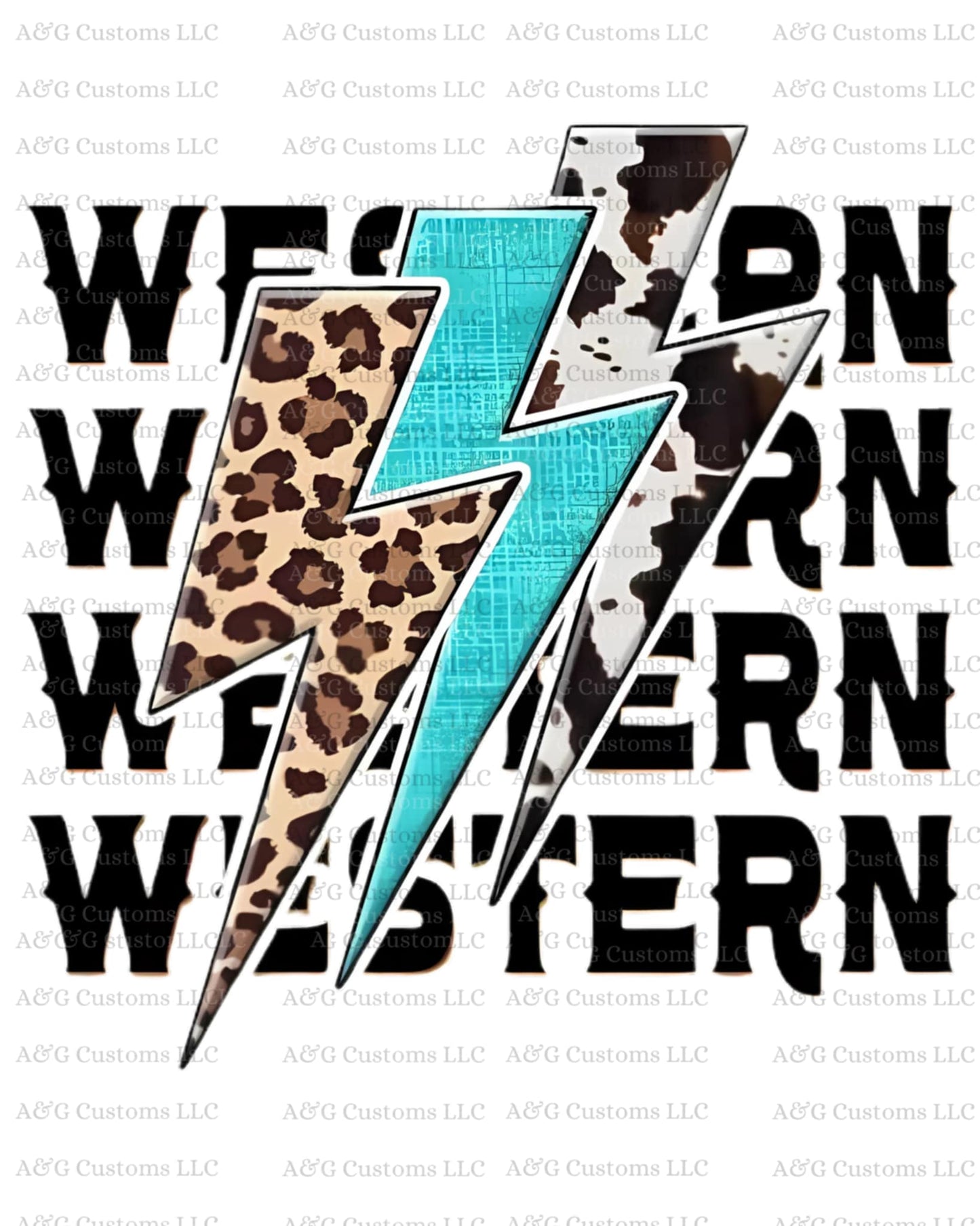 Western Lightening Bolt