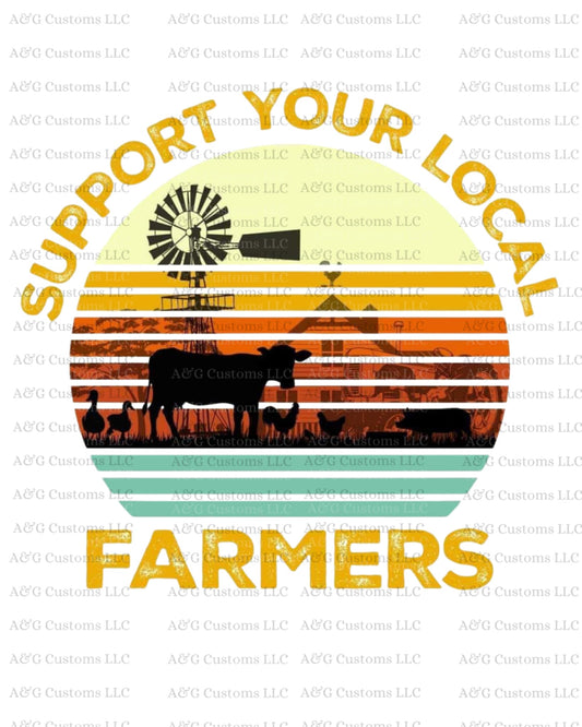 Support Your Local Farmer Windmill