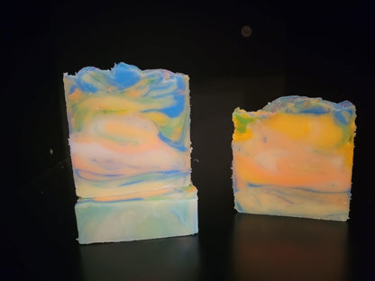 Bahama Fizz handcrafted Soap