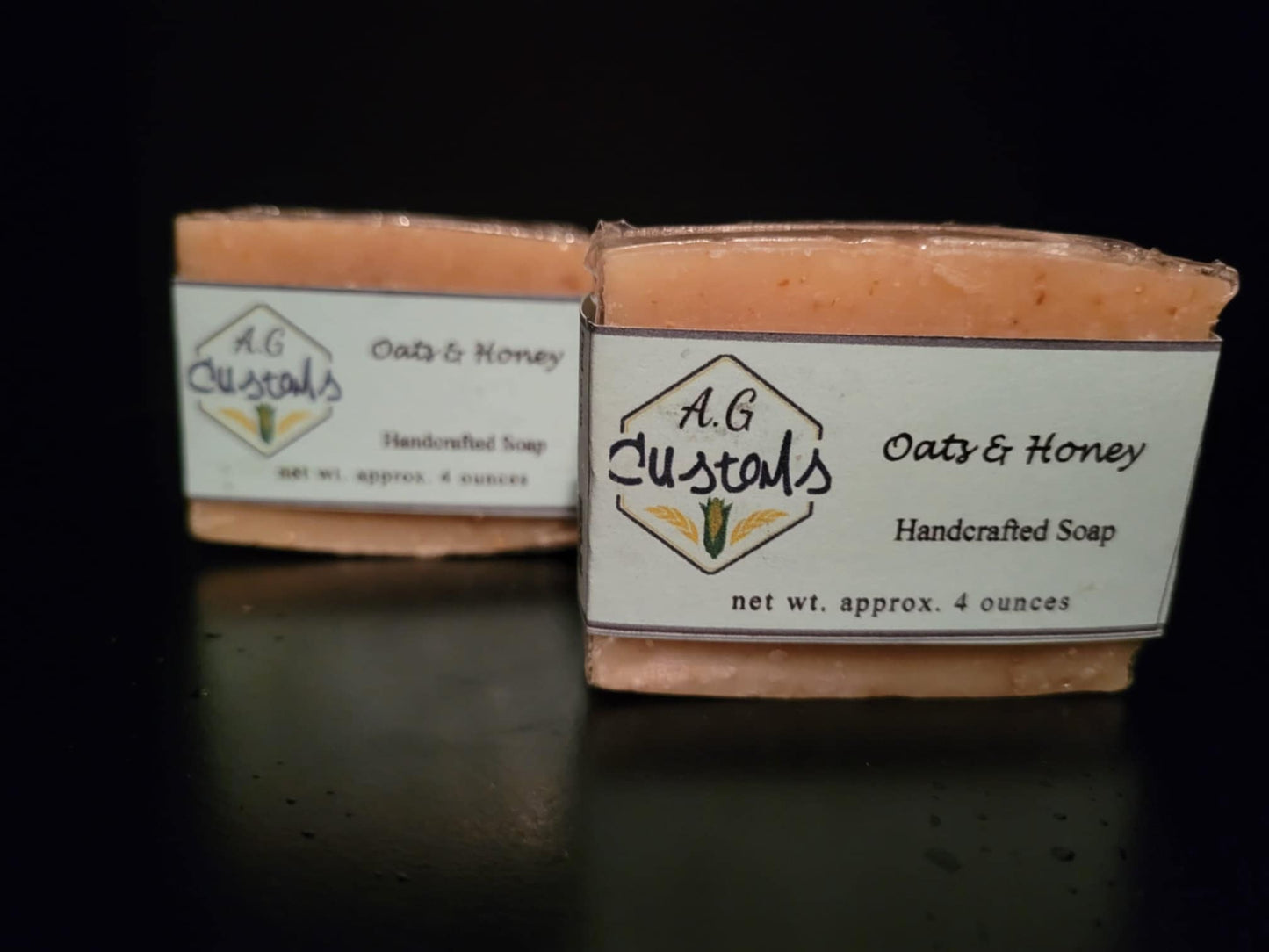 Oats and honey Handcrafted soap