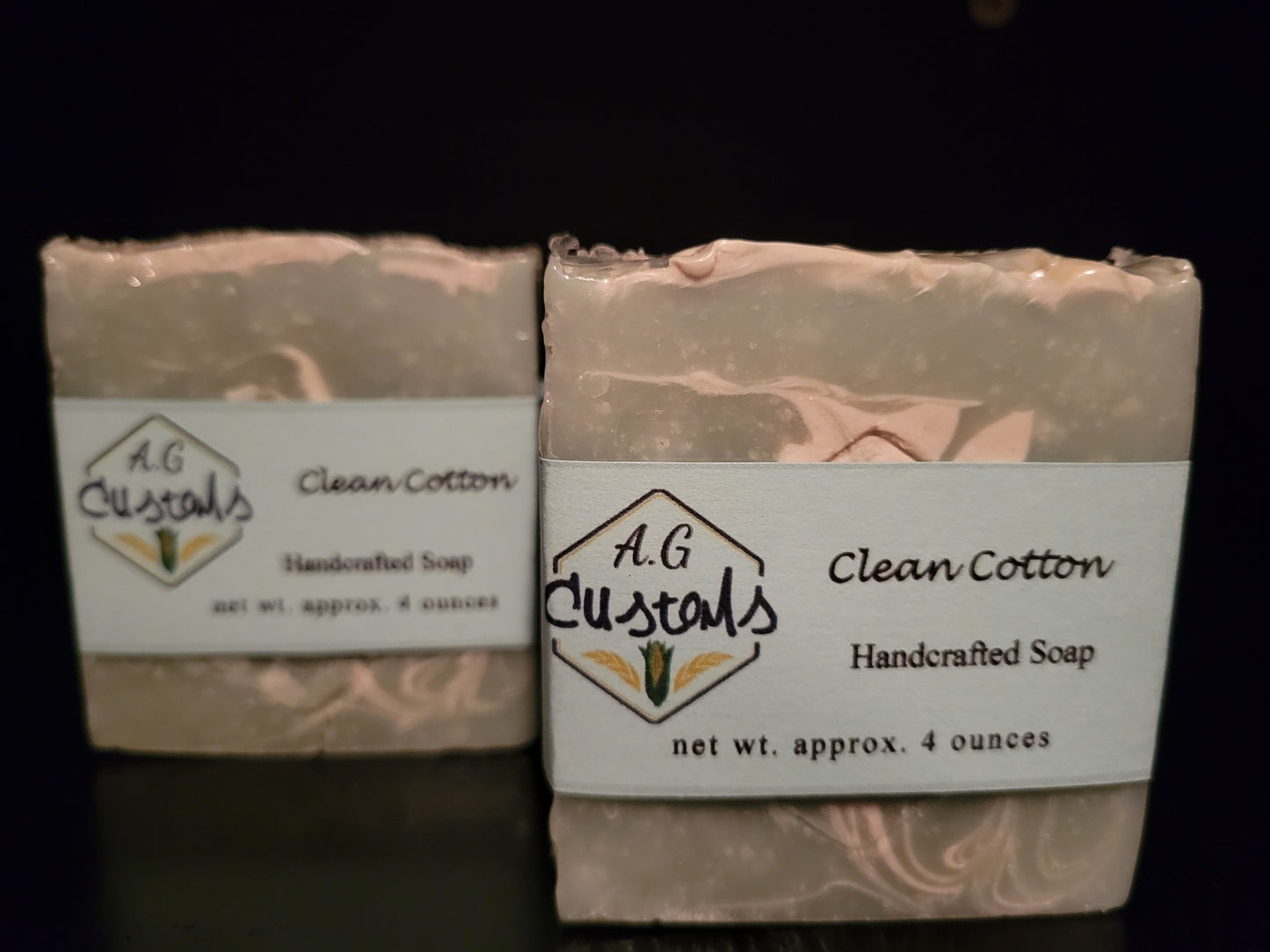 Clean cotton Handcrafted soap