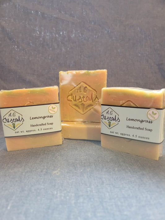 Lemongrass Handcrafted soap (Vegan)