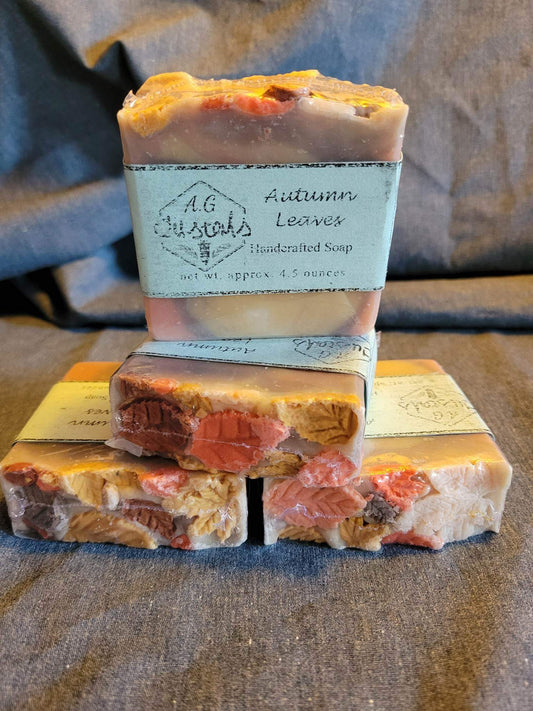 Autumn Leaves Handcrafted soap