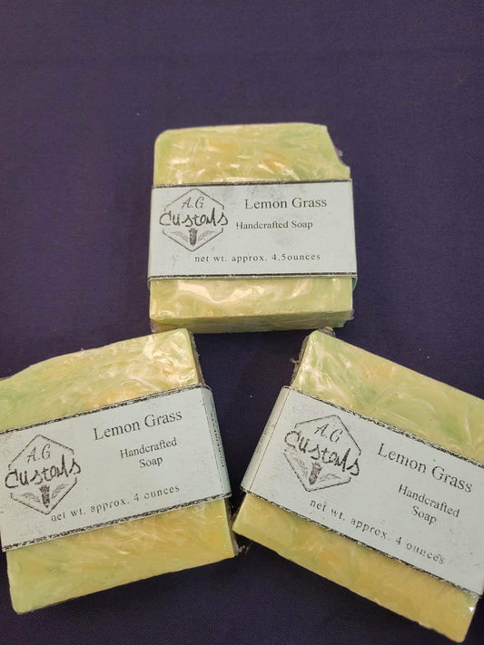 Lemon grass Handcrafted soap